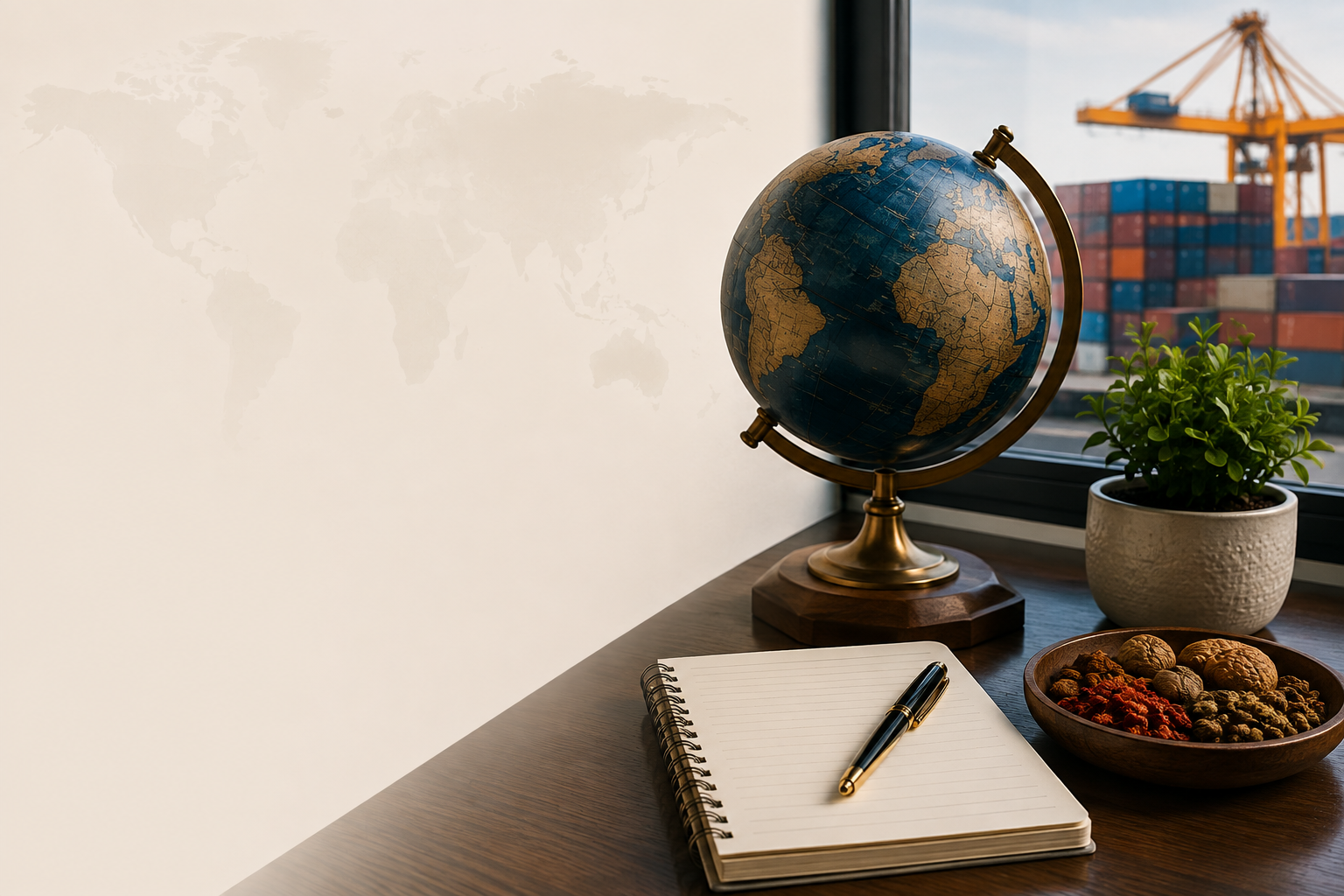 International import and export shipping and global trade