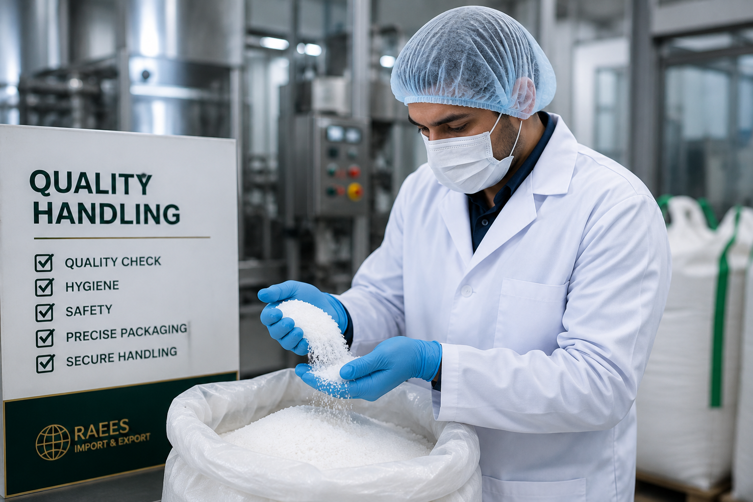 Professional product quality and handling coordination
